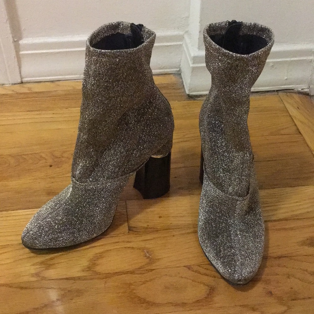 3.1 Phillip Lim Gold Metallic Booties